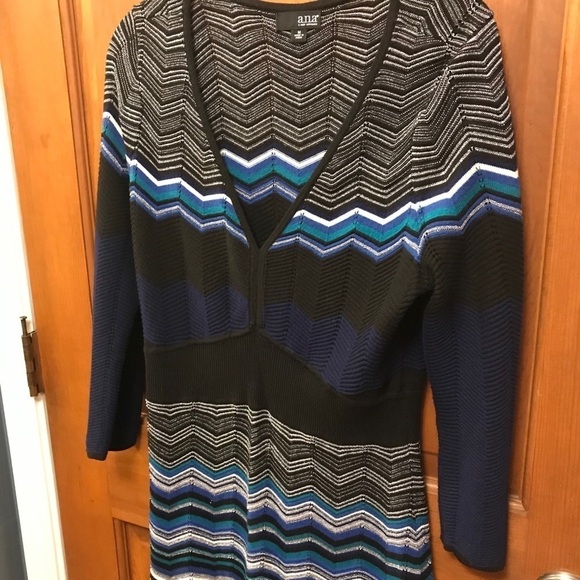 A.N.A. V-Neck Sweater Dress Size Medium❗️PRICE IS FIRM❗️ - Picture 4 of 4